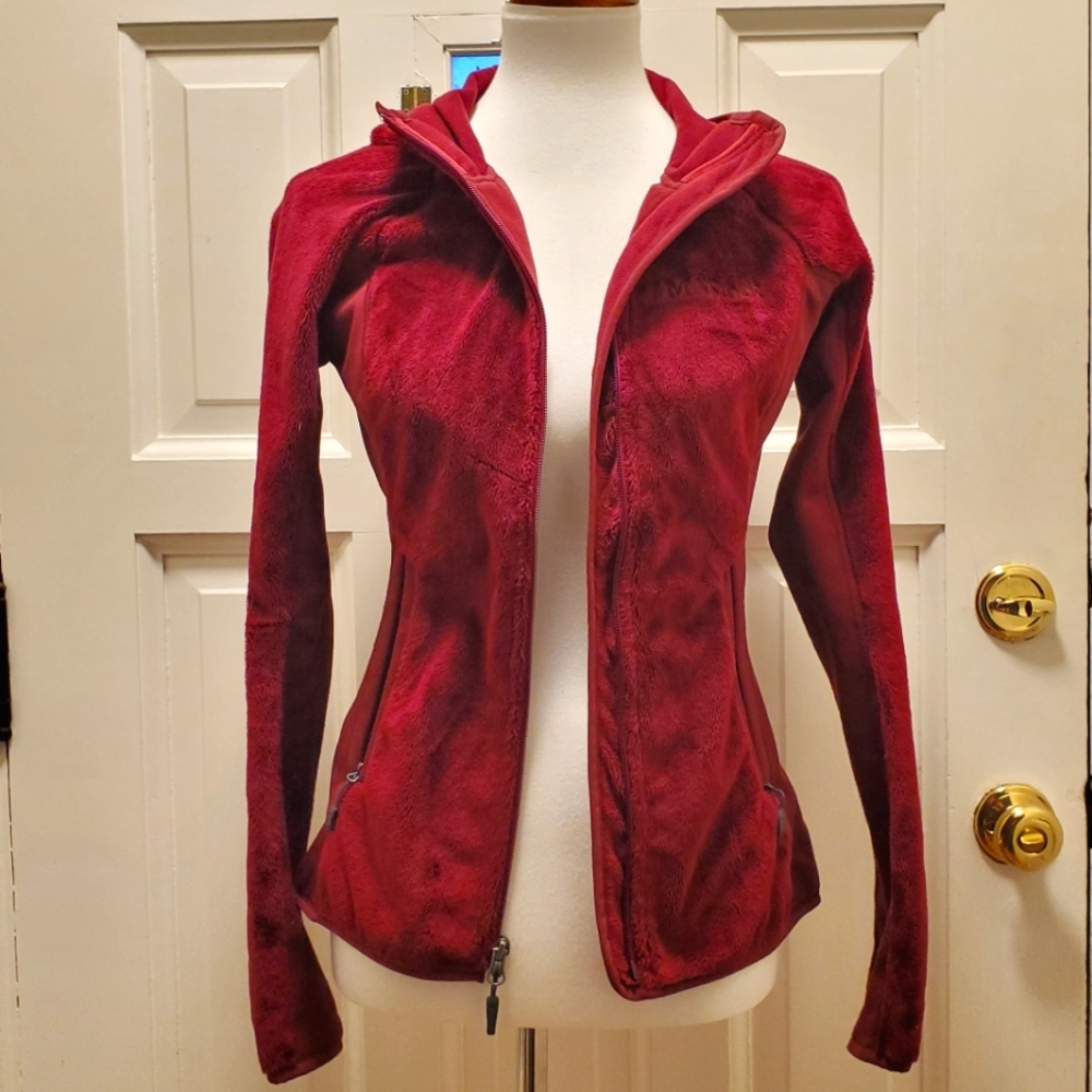 Marmot Fleece Zip Up Hooded Jacket